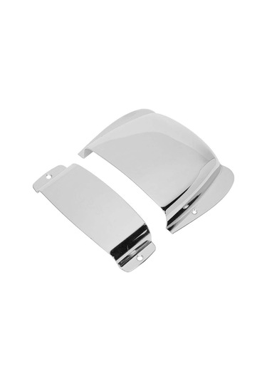 Hfambition Pb Elektro Bas Gitar İçin Çinko Alyüminyum Koruyucu Kiti - Köprü Ve Pikap Koruması, Kolay Kurulum, Gümüş Renk