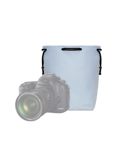 Baona Kamera Çantası Lens İpli Kılıfı, Boyut: Büyük Mavi Diğer