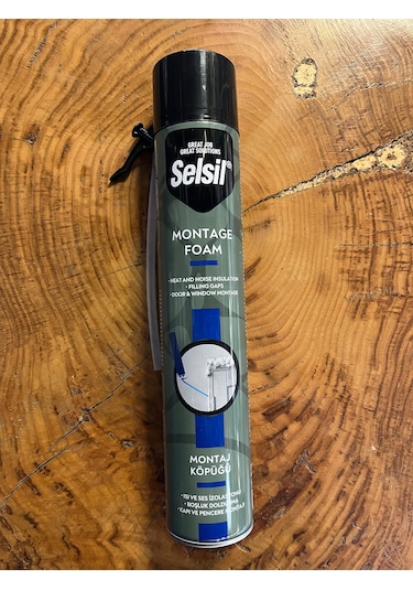 Selsil Pipetli Montaj Ve Dolgu Köpüğü 750 Ml