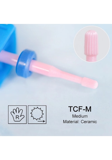 Seramik Freze Kesici Alev Karbür Tırnak Matkap Uçları Pembe Jel Sökücü Elektrikli Makine Matkaplar Parlatma Soyma Çivi Sanat Araçları Ceviz Renk