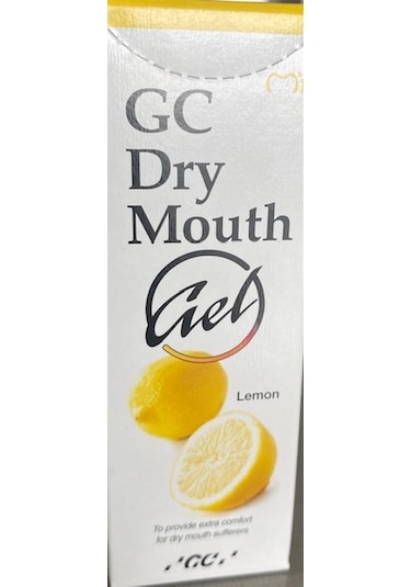 Gc Dry Mouth Limon Aromalı Jel 40 G