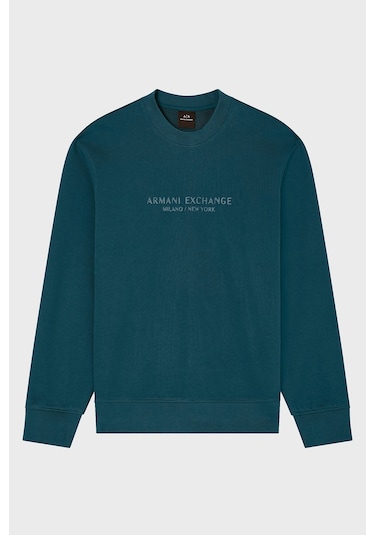 Armani Exchange Erkek Sweat Xm001284 Af20934 Ub022 Petrol PETROL Armani Exchange Erkek Sweat Xm001284 Af20934 Ub022 Petrol PETROL
