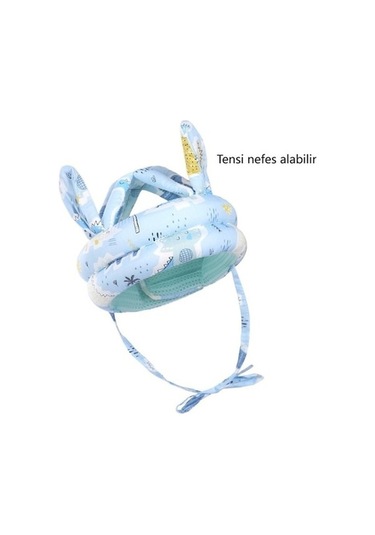 Besthome1 Orman Figür Yürümeye Başlayan Çocuk Şapka Mavi 1-3 Yaş Mavi