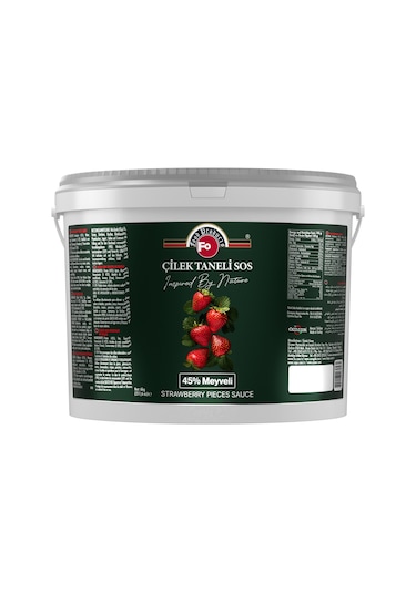 Çilek Taneli Sos 6 Kg