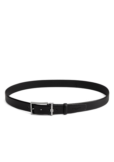 Pierre Cardin Deri Erkek Kemer En 3,5 Cm Pc100f Siyah - Floater