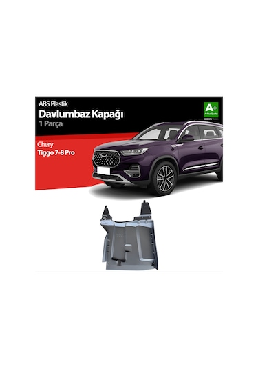 Chery Tiggo 7-8 Pro Sol Teker Boşluğu Davlumbazı Plastik Koruma Kapağı Abs Plastik 2022 2023 2024 2025