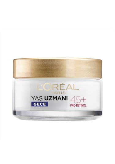 Loreal Paris  45+    Gece Kremi 50 Ml