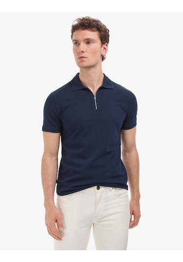 Pierre Cardin Erkek Lacivert Tişört Basic 50325311-vr033