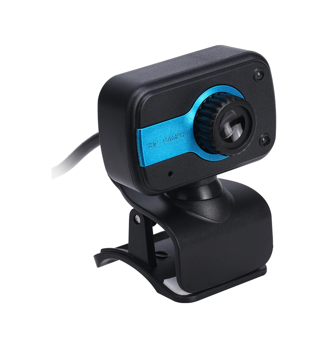 Youmex Usb Plug & Play Webcam Siyah-mavi: Hd Lensli, Mikrofonlu, Dönüşebilir Kafa İle Video Konferans Ve Dersler