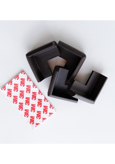 Kauçuk Köşe Koruma 4 Adet-Coffee