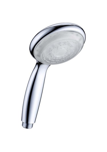 Pazly Led El Duşu Başlığı Otomatik Rgb Renk Değiştiren Sıcaklık Sensörlü Banyo Duşu Gümüş