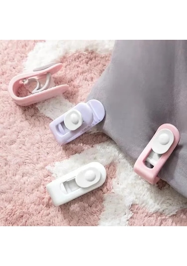 Green-8pcs-nevresim Klipsi Yatak Yatak Odası Plastik Raptiye Tutucu Kaymaz Yorgan Yat Levha Yorgan Battaniye Ev Gereçleri 47127805