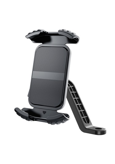 Mt27 Kilit Sistemli Ayna Bağlantılı Motosiklet Telefon Tutucu Yat Siyah