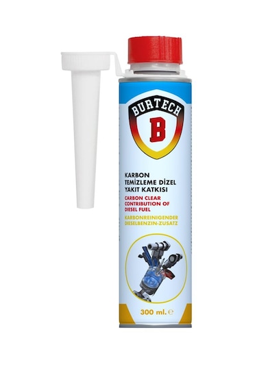 Burtech Karbon Temizleme Dizel Yakıt Katkısı 300 ML