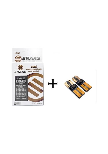 Eraks Ayarlı Amerikan Park Modülü Ve T10 Turuncu Led N11.36891