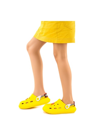 Kiko Kids Eva Plaj Havuz Okul Kreş Erkek Çocuk Terlik Twg 755-1 Sarı