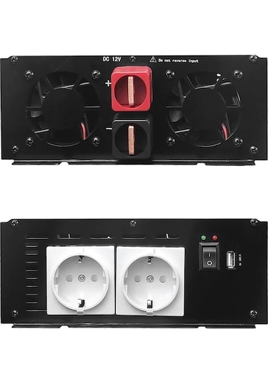 S-link Sl-1500w Dc12v-ac230v 1500w İnverter