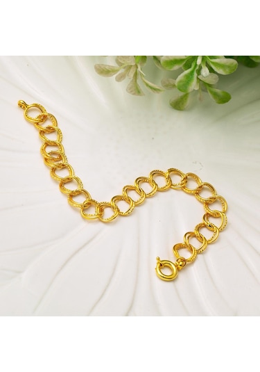 Samanyolu 14 Ayar Altın Bileklik BLSCS14K20991 Sarı Altın