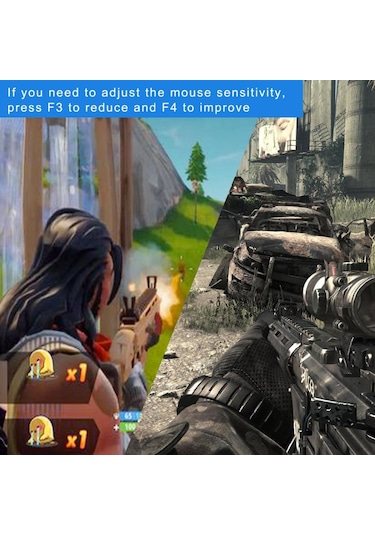 Switch/xbox One/ps4 İçin Klavye Ve Fare Adaptörü, Siyah