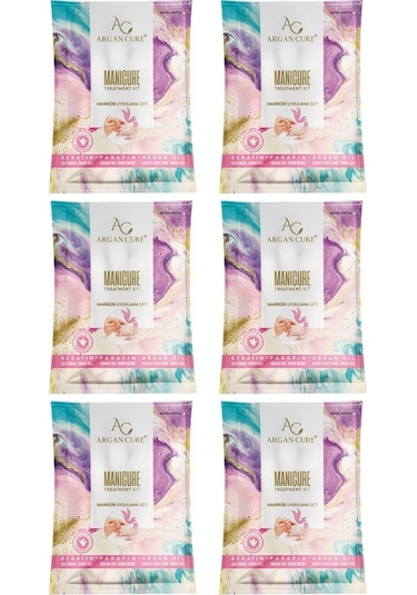 Argan Cure Manikür Uygulama Seti 6'lı