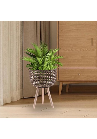 Suntek Magideal Daire Çizim Odası Için Ayaklı Saksı Ile M stil a