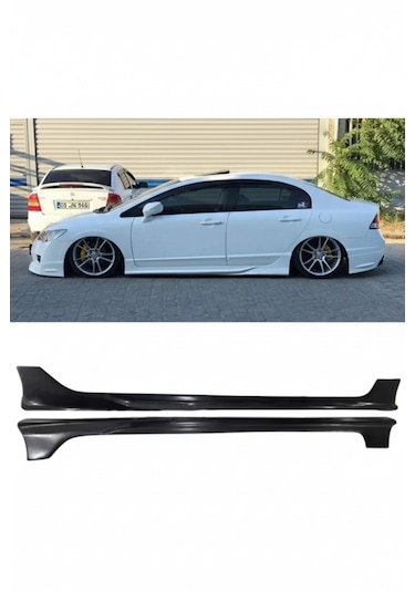 Honda Civic Fd6 Yan Marşpiyel Boyasız Plastik
