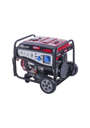 Omega OMG-11000E Marşlı Monofaze 11 KVA Benzinli Jeneratör