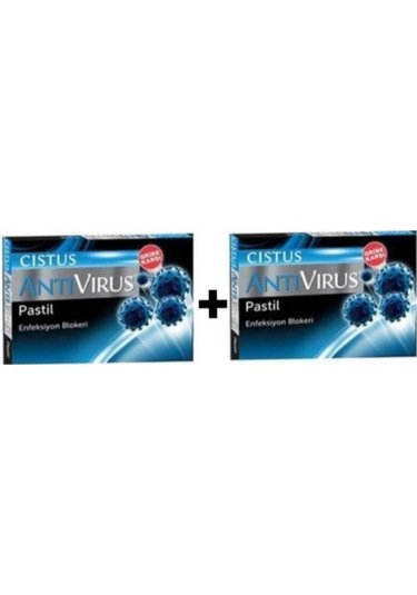 Cistus Mentollü Boğaz Pastili 2 Li Avantaj Paketi