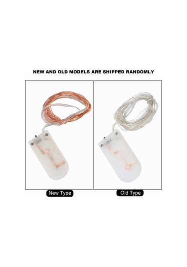 Xiyyadms Led Bakır Tel Işık Zinciri 2m Beyaz - Dışarıda/içeride Dekorasyon İçin - Pil Yok - Dayanıklı Ve Kolay Kurulum Beyaz