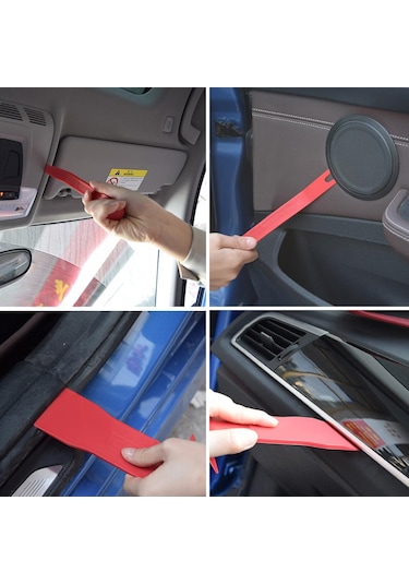 Trim Sökme Aparatı Çantalı Oto Teyp 19 Parça Radyo Döşeme