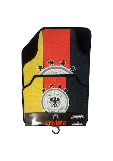 Universal Deutscher Fuusball Alman Lig Dekor Paspas Kaydırmaz Taban Yıkanabilir