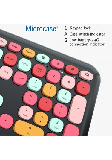 Mofii AL4185 2.4G Kablosuz Klavye + Mouse Set