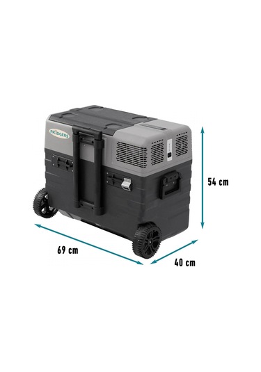 52Lt Akülü Oto Buzdolabı & Dondurucu 12/24V Lg Kompresörlü De52S