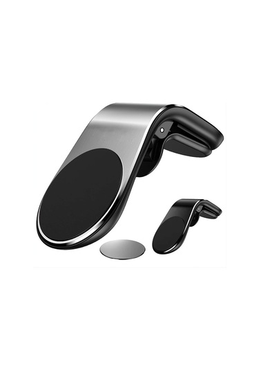 Telefon Tutucu Manyetik Izgaraya Geçme Mıknatıslı Silver