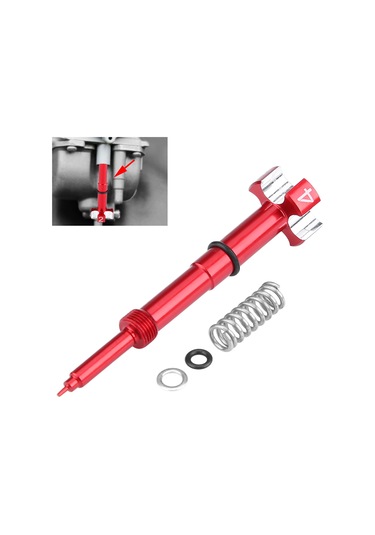 Kosona Keihin Fcr Fcr-mx Karbüratörleri İçin Cnc Alüminyum Hava Yakıt Karışımı Ayar Vida Siyah - 4 Takımlı Motosikletler İçin Dayanıklı Ve Hassas