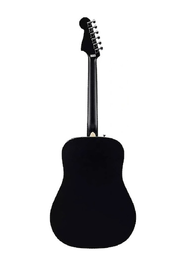 Fender California Debut Redondo Dreadnought Ceviz Klavye Black Akustik Gitar