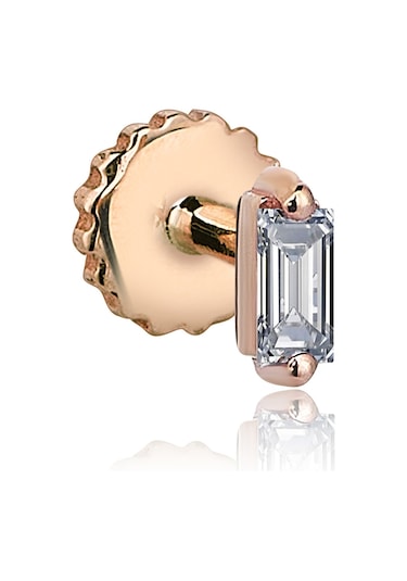 Reis Kuyumculuk T10183 Line Dia Tragus Altın Küpe