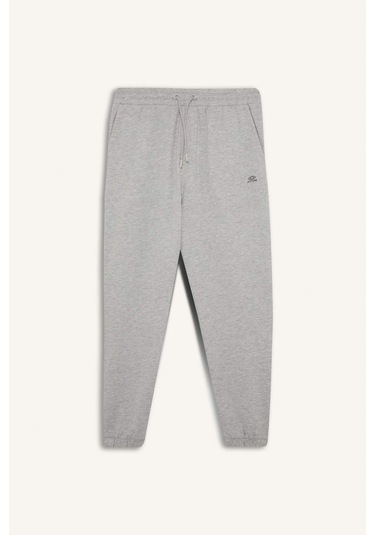 DeFacto Regular Fit Eşofman Altı Cepli Basic Düz Beli Bağcıklı Lastikli Paça D4416AX25SPGR362