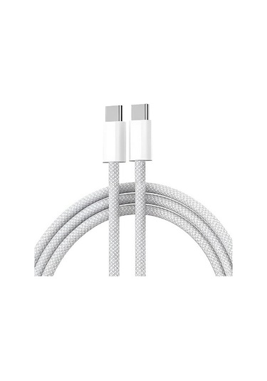 Fitplus Ip16k Type-c To Type-c 1mt 60w Örgü Tasarım Hızlı Şarj Kablosu -