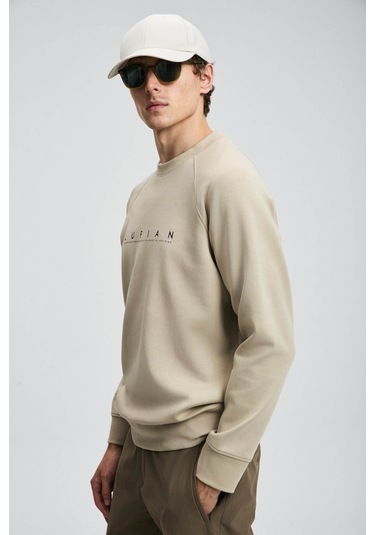 Lufian Cooper Bej Erkek Sweatshirt 112030177 Bej