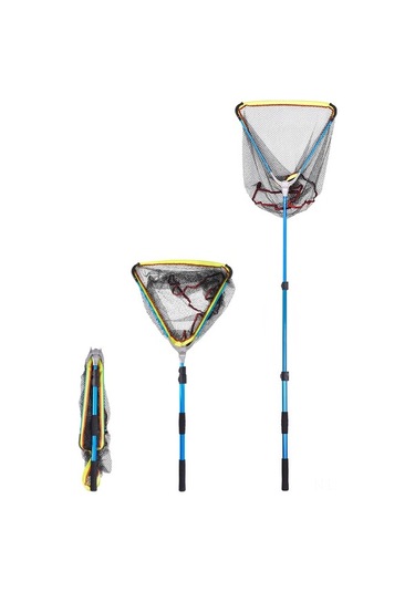 Novahub Alüminyum Teleskopik Saplı Pratik Balık Kepçesi - 200cm Uzunluk, 700g Hafif