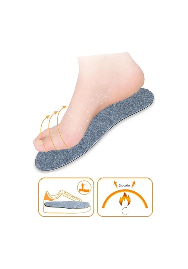 Active Team LX07 - Keçe İç Tabanlık Sıcak Ve Ferah Tutan Rahat Taban