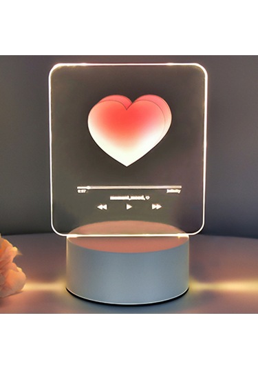 Vkemall 3d Led Ambiyans Lambası - Yumuşak Işık, Enerji Tasarruflu, Dekoratif Ve Çok Amaçlı Odalar İçin Diğer