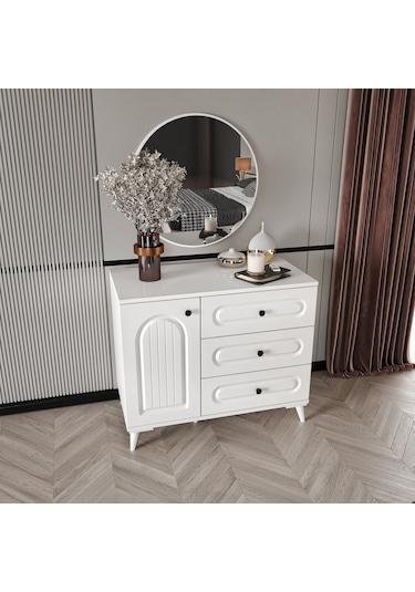 Roma 6 Kapaklı Komple Mdf Yatak Odası Takımı