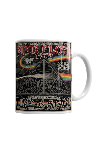 Pink Floyd Kupa Bardak Porselen No34718 Karışık