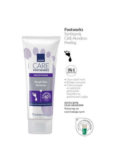 Footworks Sertleşmiş Cildi Arındırıcı Ayak Peelingi 75ml
