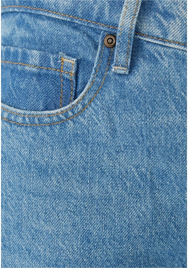 Outland Denim Mimi Geniş Paça Kot Pantolon Mavi