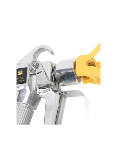 Besthome1 Yüksek Basınçlı Hava Kullanmayan Metal Yapılı Boya Alçı Püskürtme Tabancası, Pratik