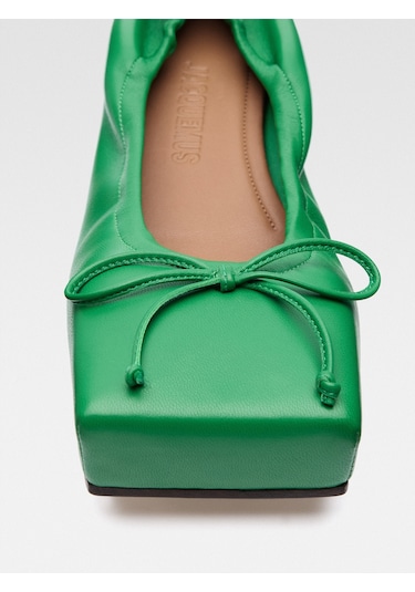 Jacquemus Renk Ballet Babet Yeşil