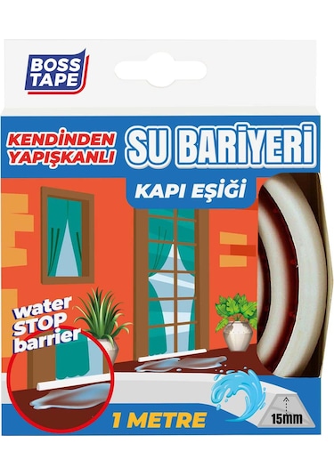 Duş, Kapı Eşiği, Mutfak Tezgahı Etrafı Su Kesici Bariyer - 1 Metr